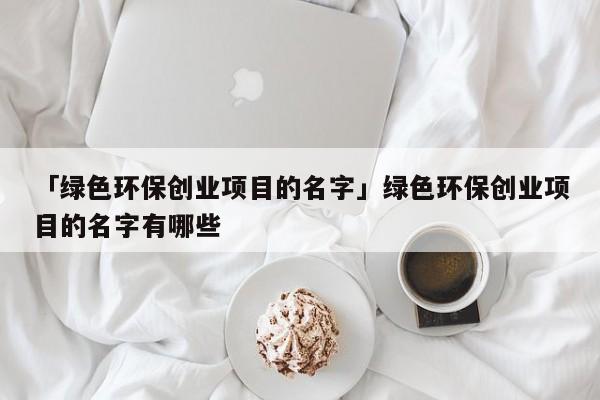 「绿色环保创业项目的名字」绿色环保创业项目的名字有哪些