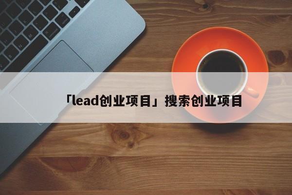 「lead创业项目」搜索创业项目
