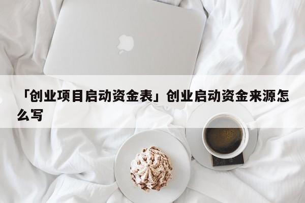 「创业项目启动资金表」创业启动资金来源怎么写